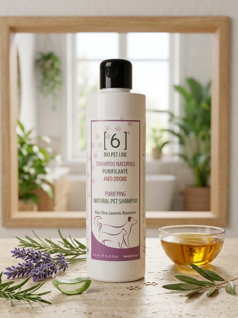 Zuiverende Natuurlijke Huisdierenshampoo