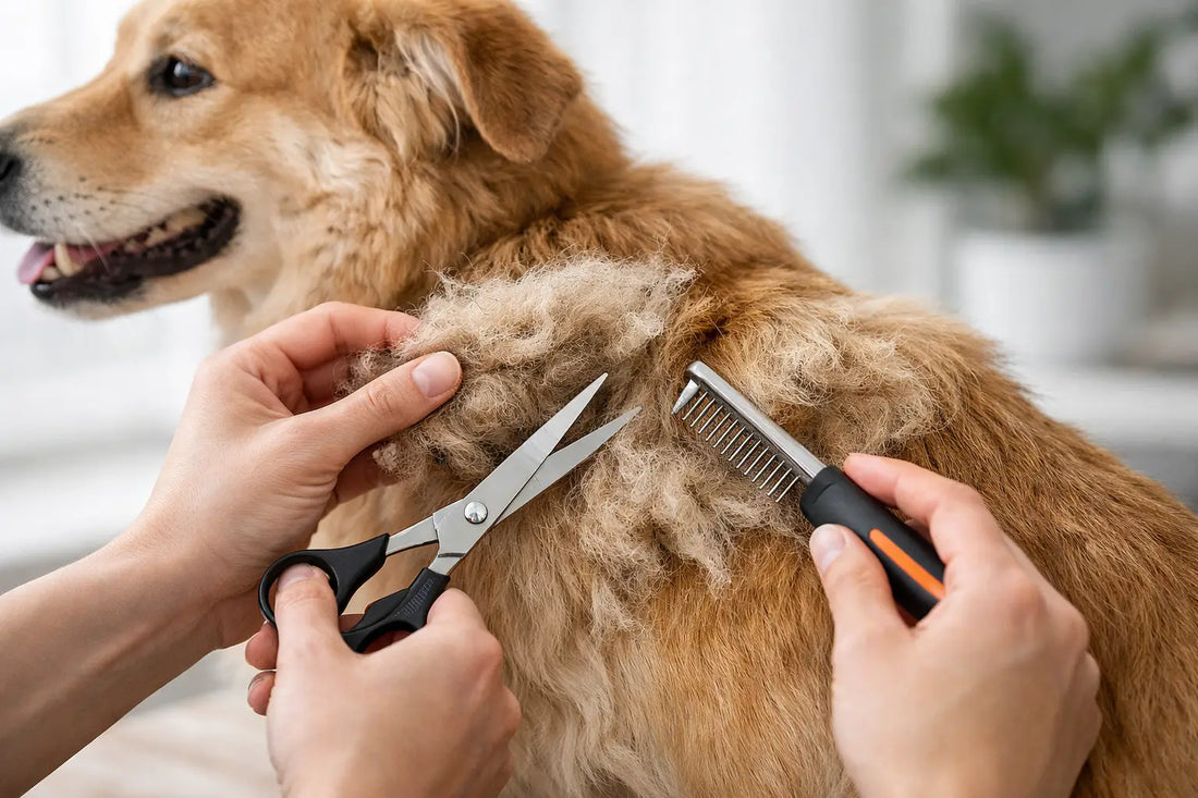 Klitten hond veilig verwijderen doe je zo