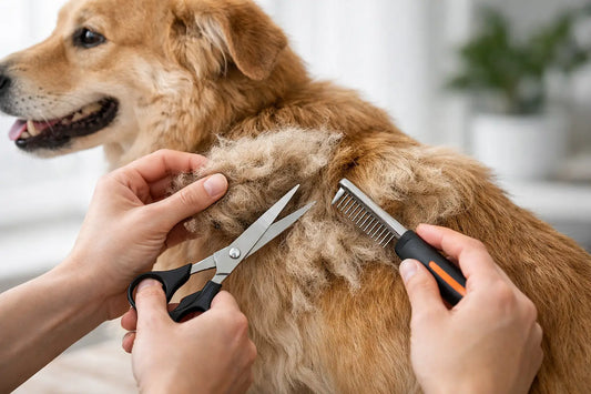 Klitten hond veilig verwijderen doe je zo