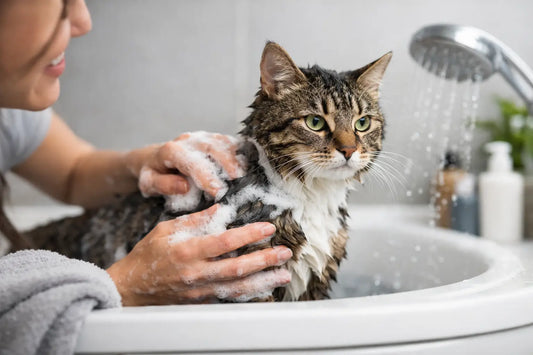 Kat wassen zonder stress doe je zo