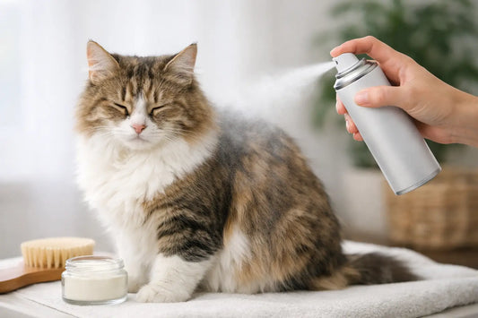 Is droogshampoo veilig voor katten?