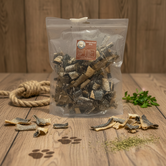 Kabeljauw Huid 250g